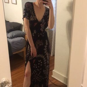 Floral maxi dress from Express